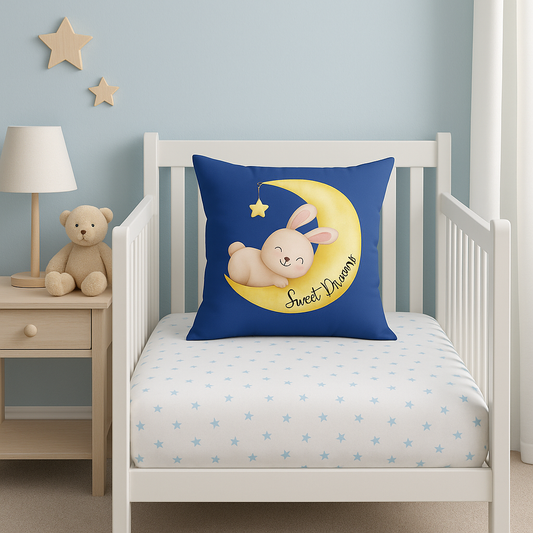 Sweet Dreams Decorative Pillow - Blue