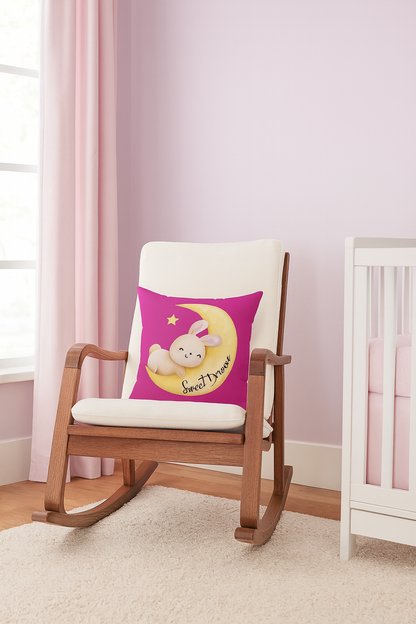 Sweet Dreams Decorative Pillow - Pink
