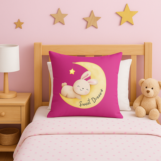 Sweet Dreams Decorative Pillow - Pink