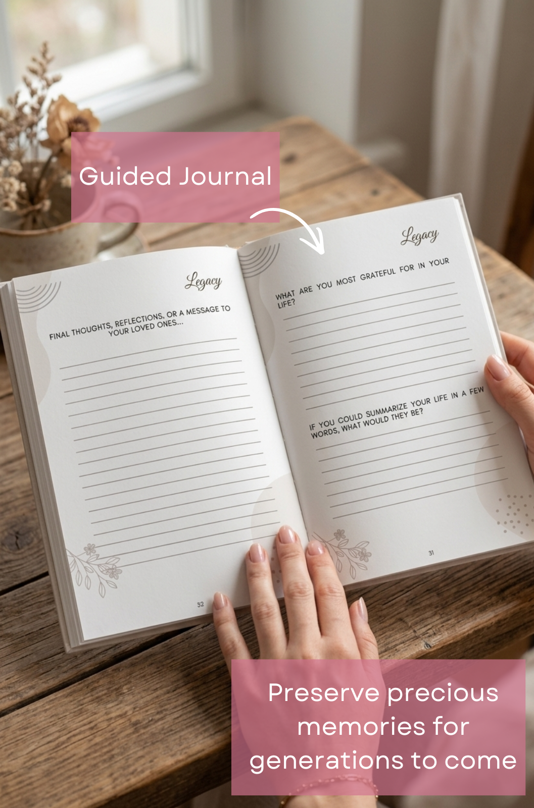 Life Journal for Women - Keepsake