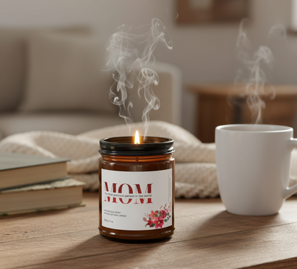 Gift for Mom Scented Soy Candle (9 oz)