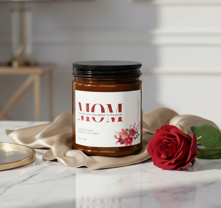 Gift for Mom Scented Soy Candle (9 oz)