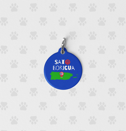 Pet Tag - Sato Boricua  Puerto Rico