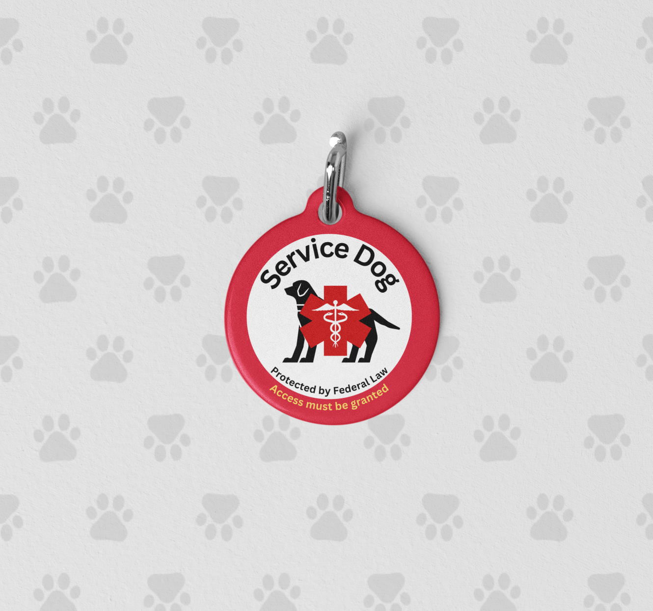 Pet Tag- Service Dog ID Pet Tag