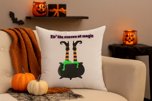 Tis' the Season of Magic Decorative Pillow