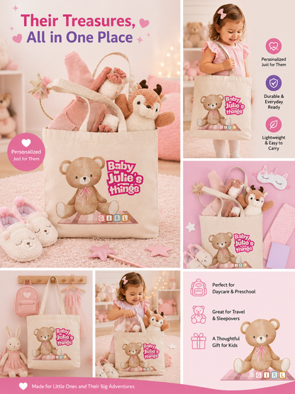 Personalized Teddy Bear for girls