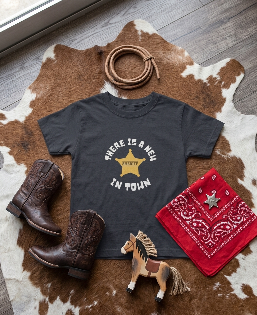 toddler cowboy birthday shirt