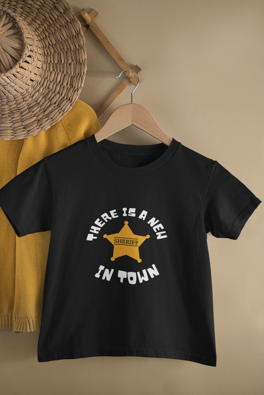 New Sheriff in Town Toddler Tee