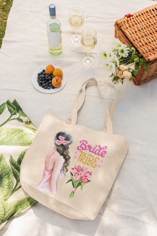 Bride Tribe Natural Tote Bag